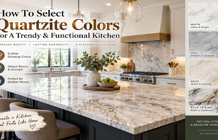 Quartzite Countertop Colors for Stylish Kitchens