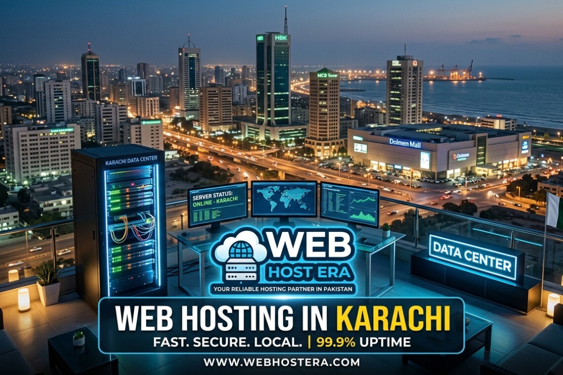 Web Hosting in Karachi
