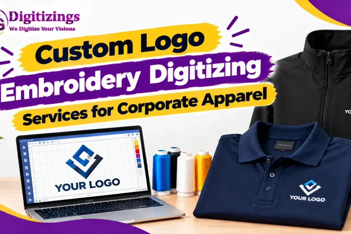 Custom Logo Embroidery Digitizing Services