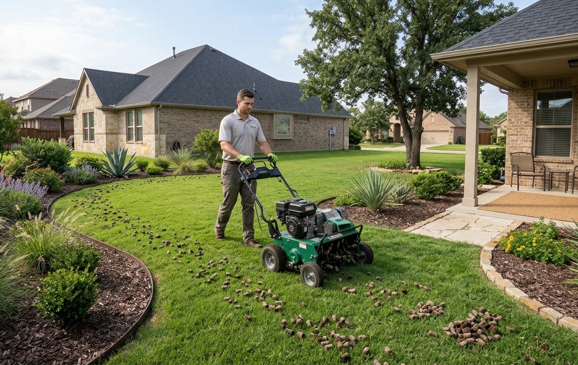 Preparing Dallas Lawns for Stronger Growth Through Soil Aeration