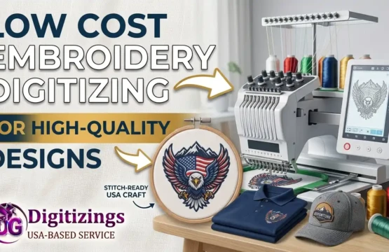 Low Cost Embroidery Digitizing USA for High-Quality Designs