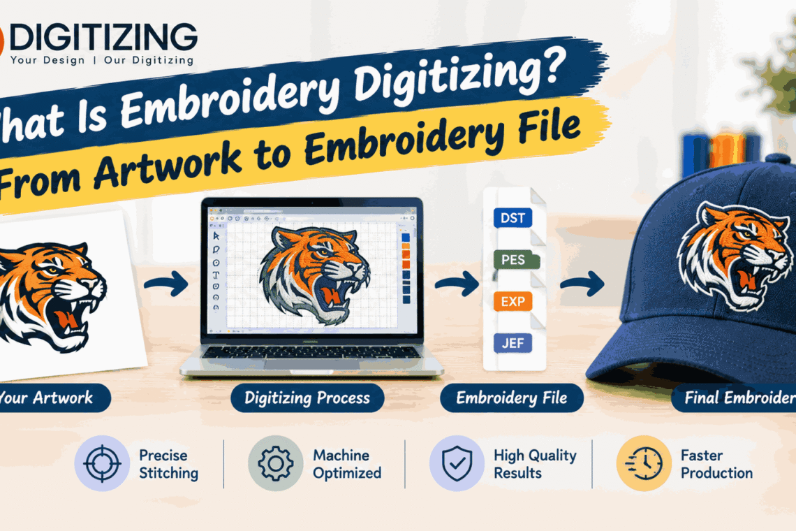 What Is Embroidery Digitizing