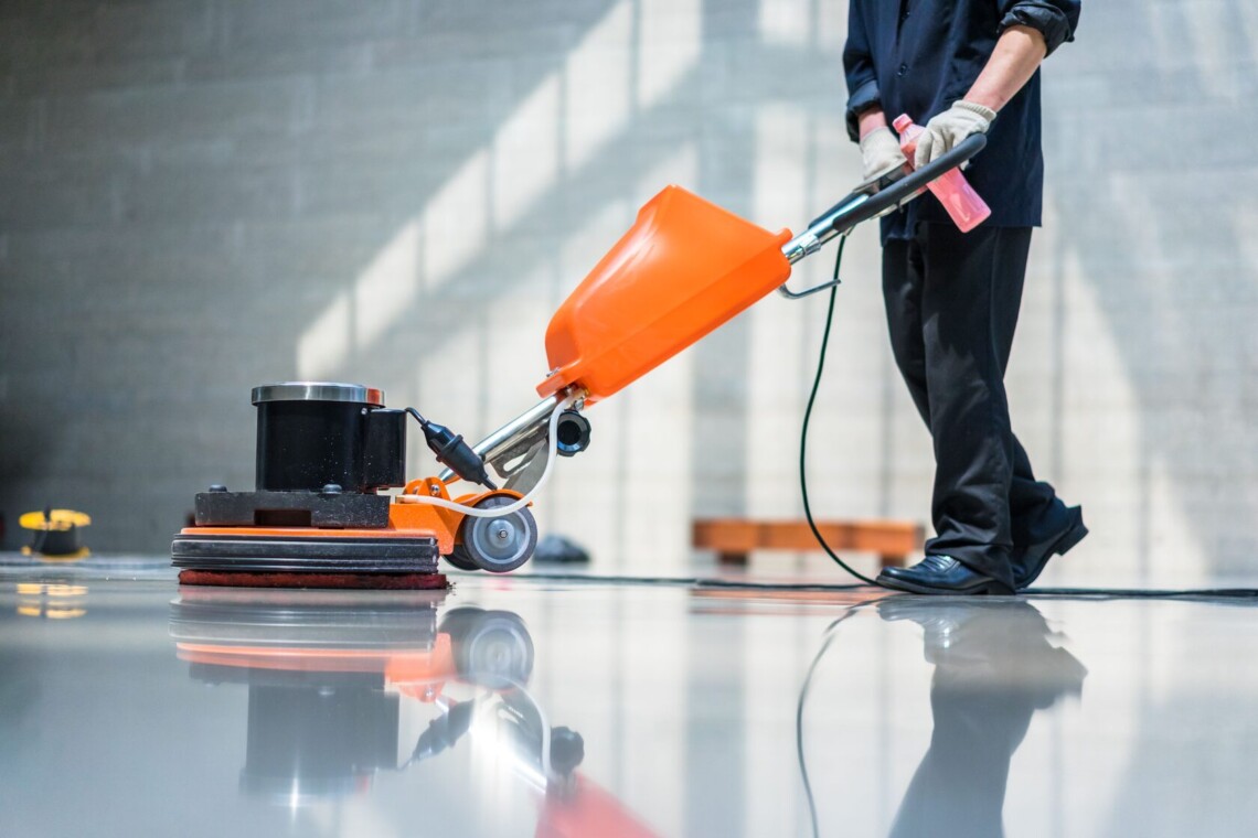 floor waxing